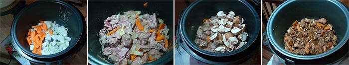 Процесс готовки телятины